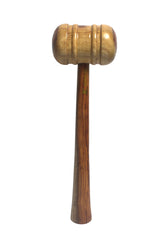 Kopojis Wooden Bat Mallet (Sheesham)- Double-Sided Knocking Hammer for Cricket Bats