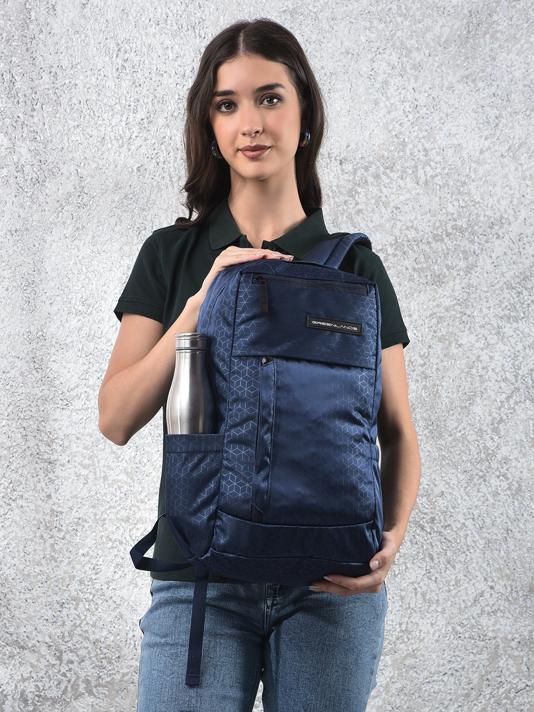 Greenlands CRIA 20L CAMPUS Backpack | Lightweight Unisex Day Pack for Travel, Hiking and Daily Use | 1 Main Compartment, 2 Easy-Access Pockets, Padded Straps and Cushioned Back