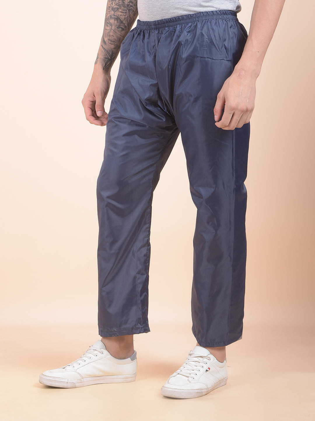 Greenlands Waterproof Rain Suit for Men & Women | Hooded Rain Jacket & Trouser Set | Reversible | Navy