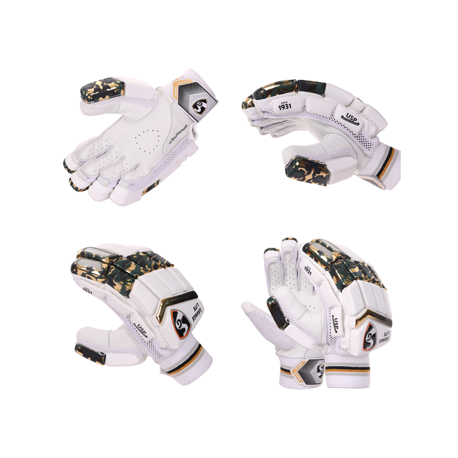 SG SAVAGE LITE Batting Gloves