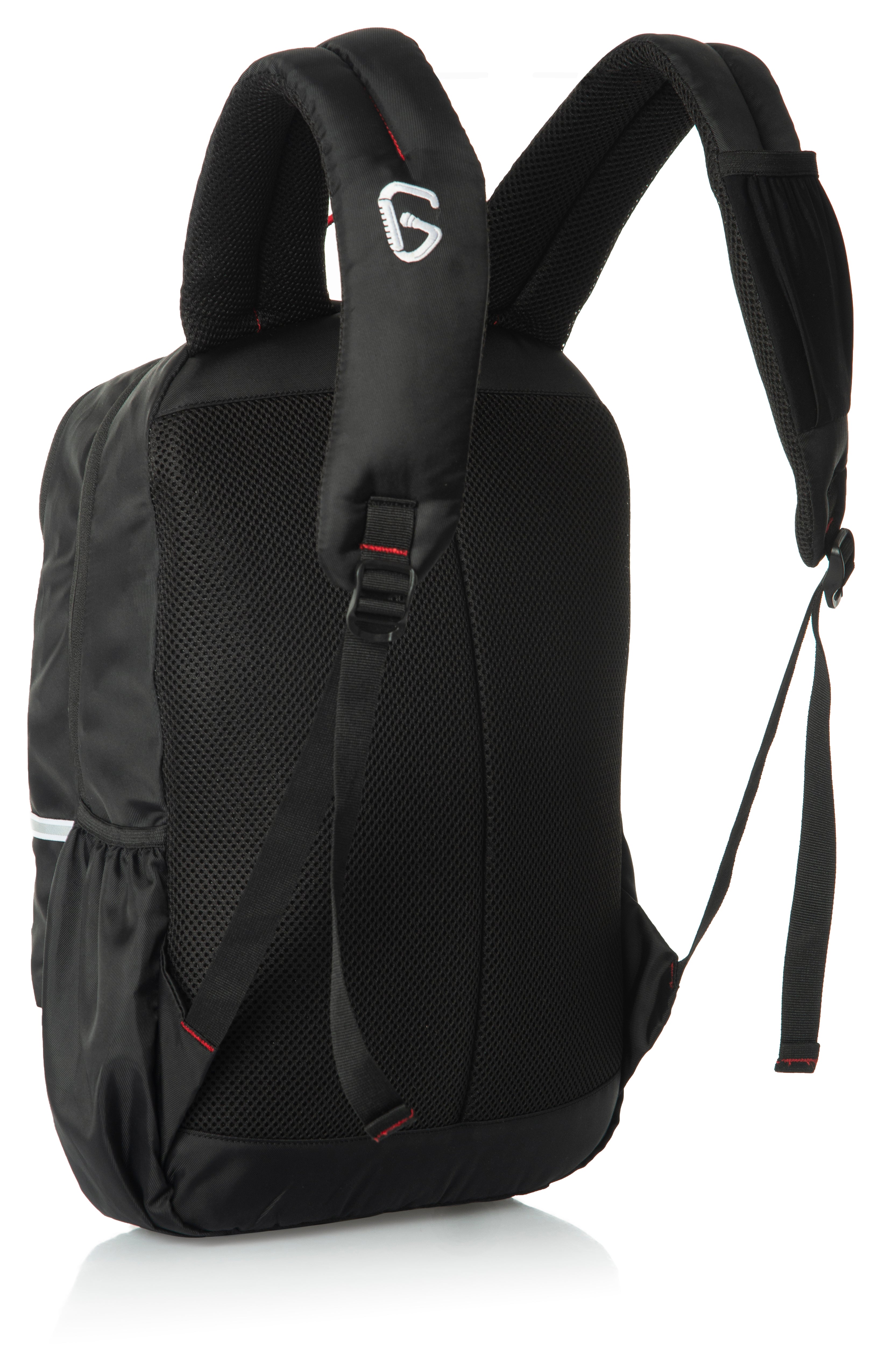 Greenlands Inferno Campus Backpack – Black | Spacious College & School Bag with Laptop Compartment