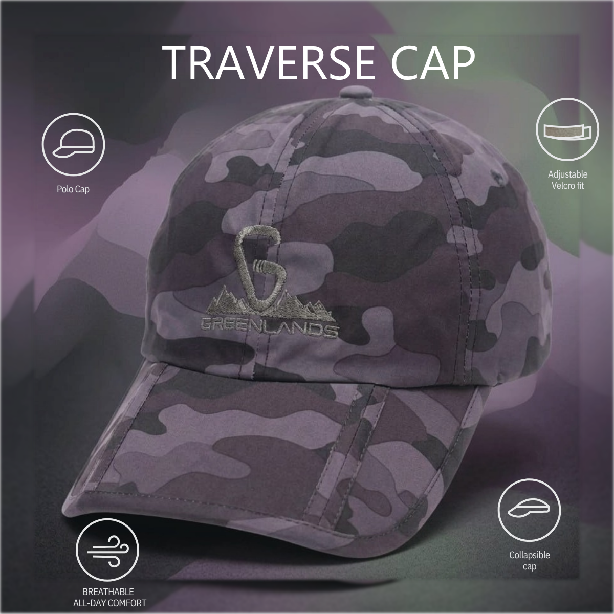 Greenlands Traverse Cap – Grey