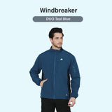 NS Lycra DUO Windbreaker Hiking Jacket Teal Blue