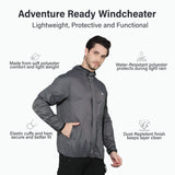 UNO Windcheater Jacket – Light Grey