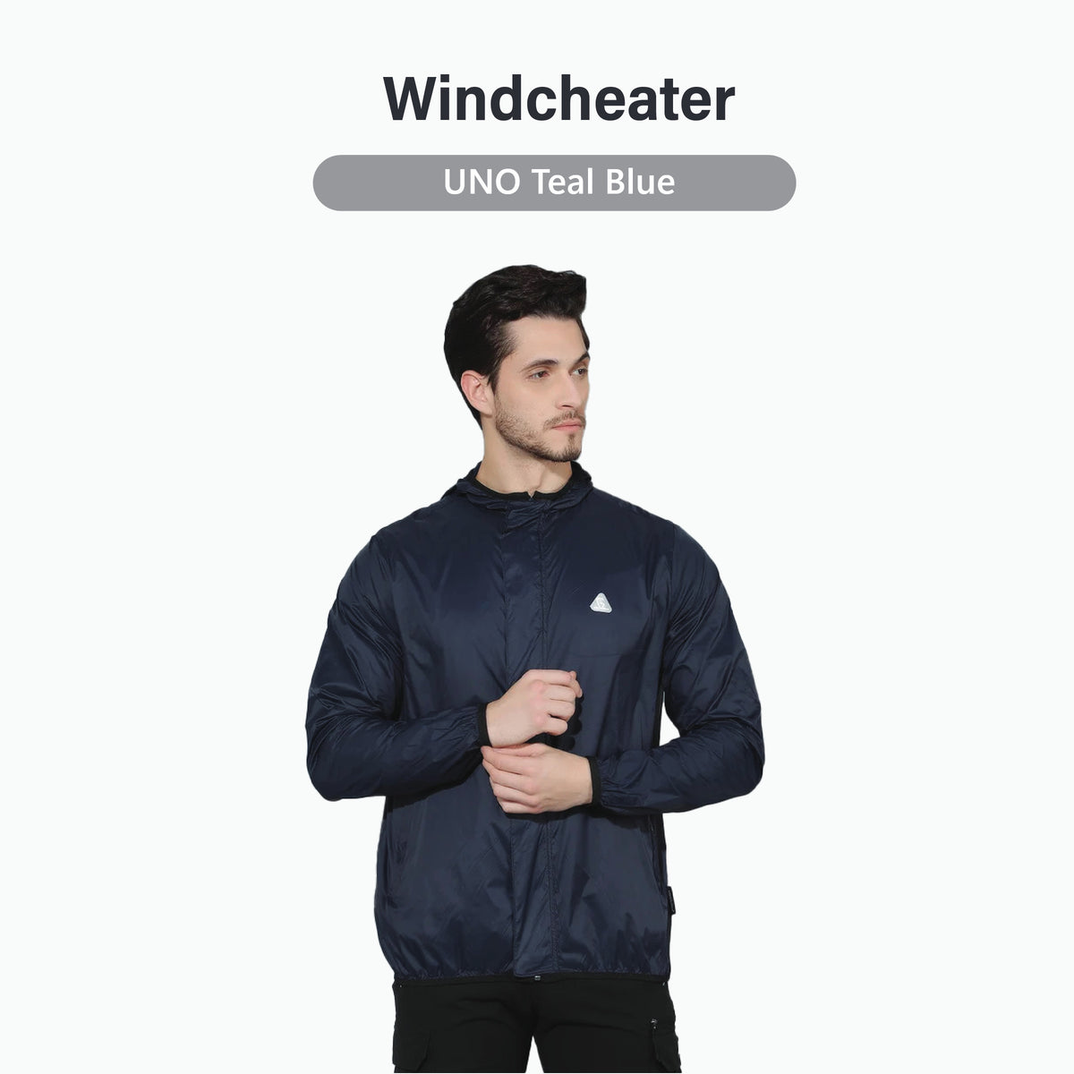 UNO Windcheater Jacket – Teal Blue