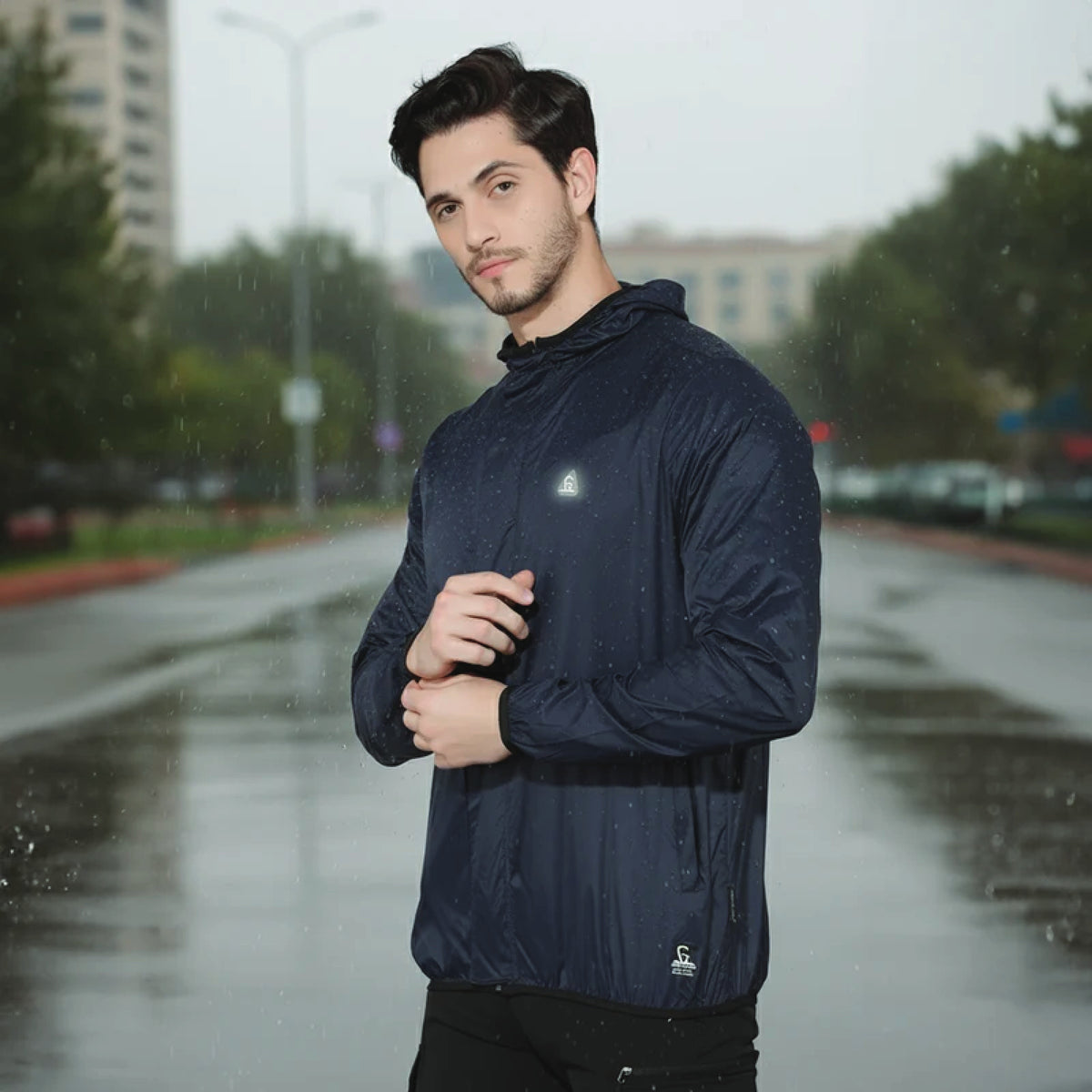 UNO Windcheater Jacket – Teal Blue