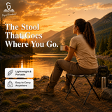 Foldable Camping Stool – Mild Steel Camo