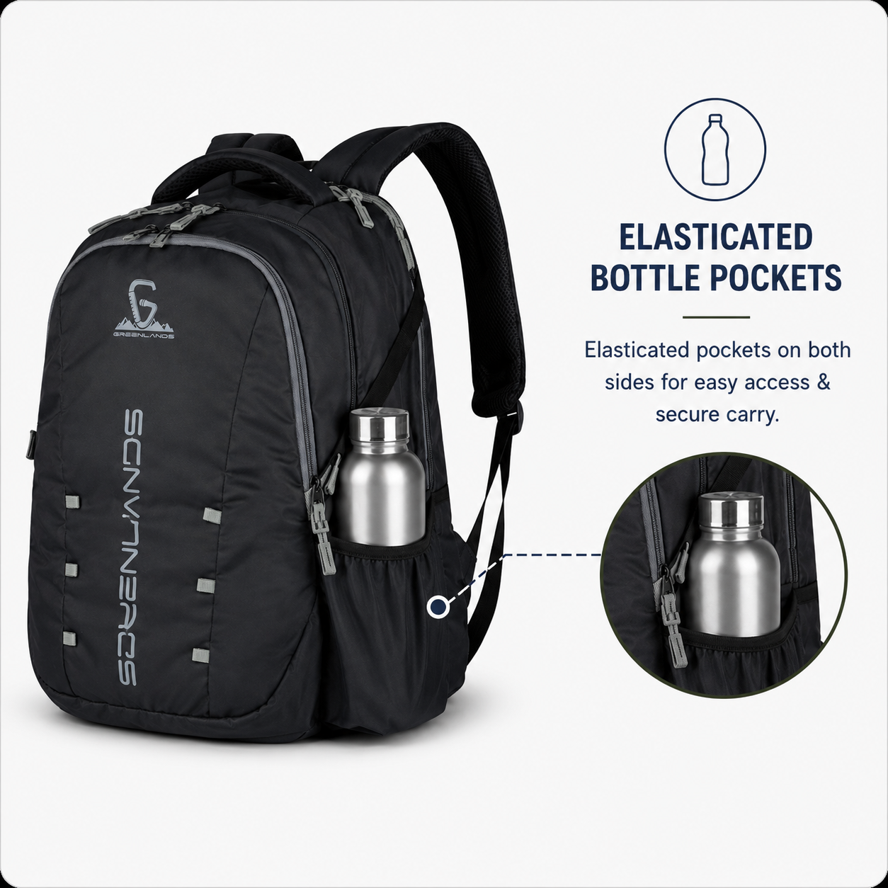 42L Quad Work Backpack | Dark Grey