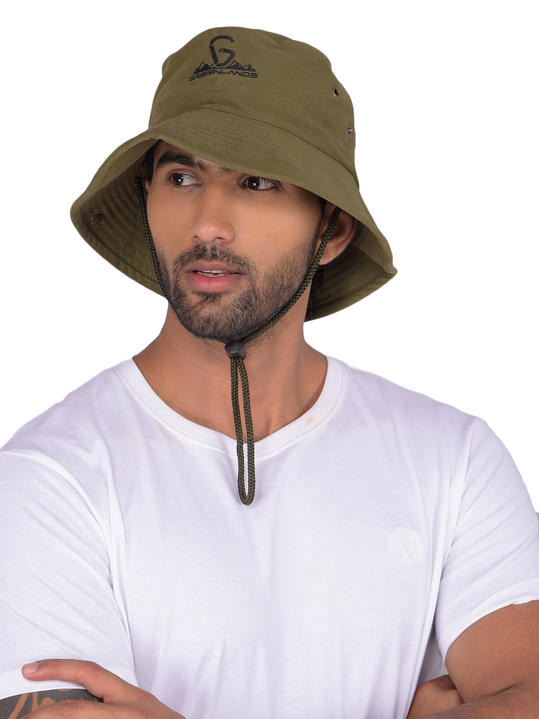 Greenlands Convex Hat - Olive