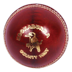 Kookaburra Leather Cricket Ball - County Test Red