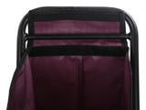 Greenlands 20L Medium Wine Camping Storage Bin - Mild Steel Folding Frame with Rust-Resistant Polyester Fabric, No Assembly Required for Outdoor Gear