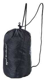 Greenlands Lightweight Roundable Backpack (Small, Black) | Versatile Travel Backpack with Dual-Purpose Drawstring Closure | Ideal for Men & Women | Perfect for Daily Use, Office, Outdoor Adventures & Hiking