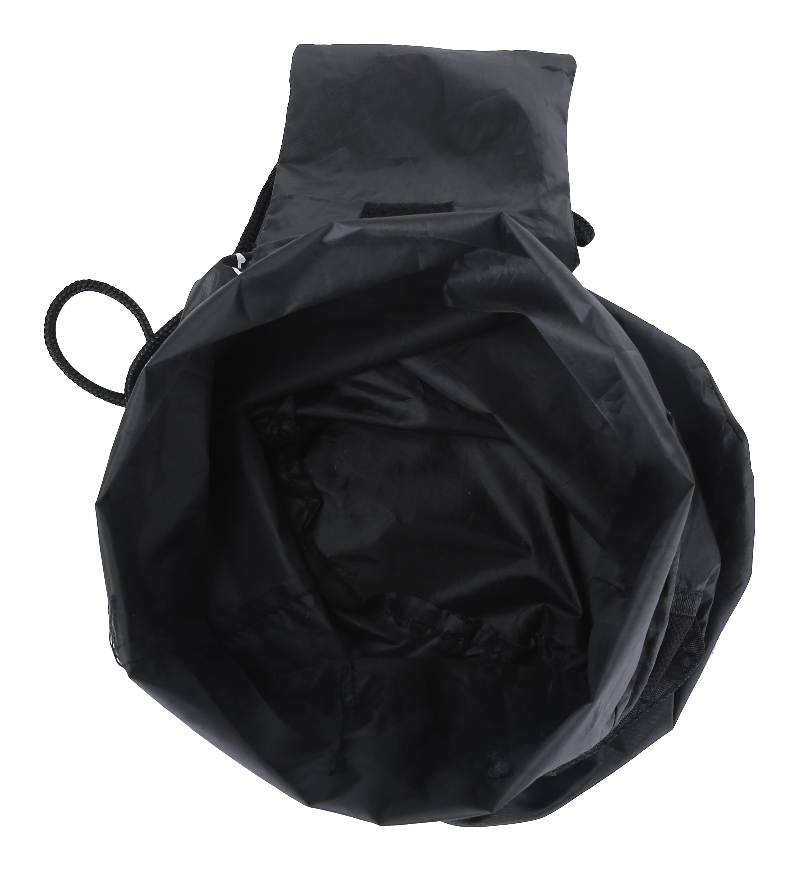 Greenlands Lightweight Roundable Backpack (Small, Black) | Versatile Travel Backpack with Dual-Purpose Drawstring Closure | Ideal for Men & Women | Perfect for Daily Use, Office, Outdoor Adventures & Hiking