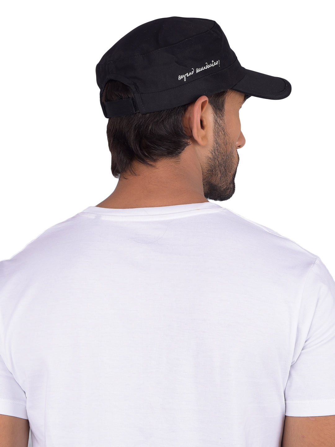 Greenlands Globo Sports Cap – Black | Adjustable UV Protection Outdoor Cap for Trekking & Daily Wear
