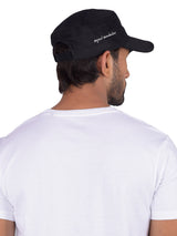 Greenlands Globo Sports Cap – Black | Adjustable UV Protection Outdoor Cap for Trekking & Daily Wear