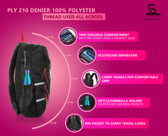 Greenlands Inferno Backpack - Black