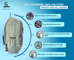 Greenlands Inferno Backpack - Light Grey