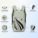 Inferno Campus Backpack – Light Grey