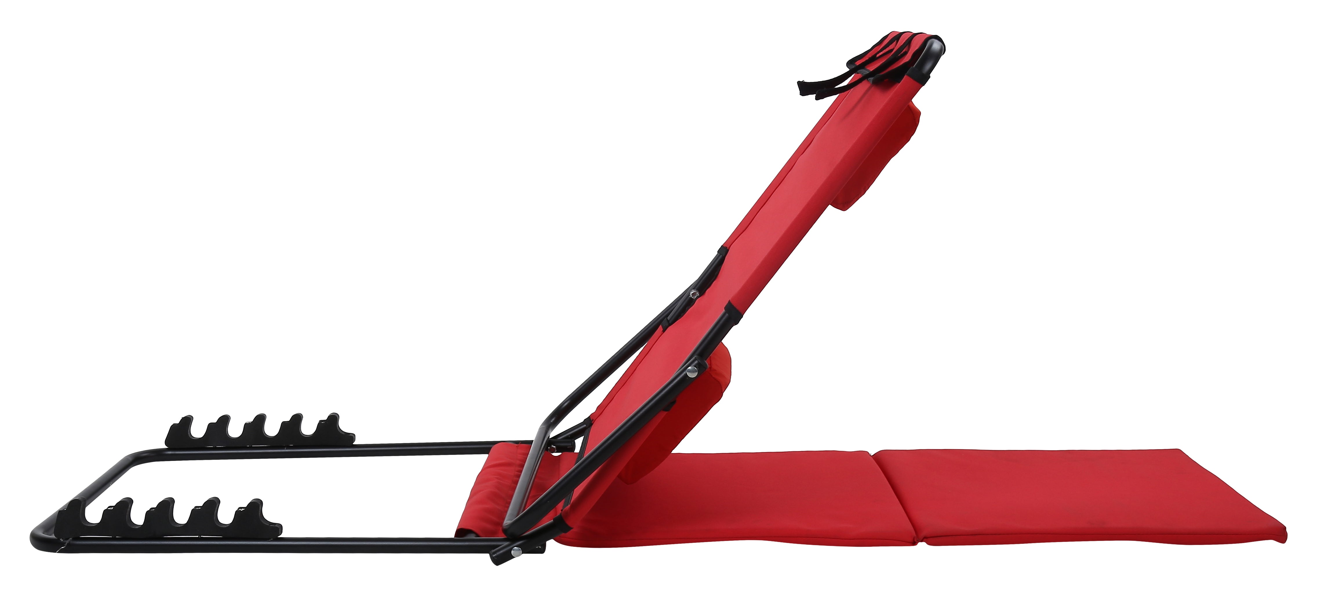Greenlands Adjustable Foldable Recliner Camping Bed | Portable Outdoor Sleeping Cot for Camping, Trekking & Outing