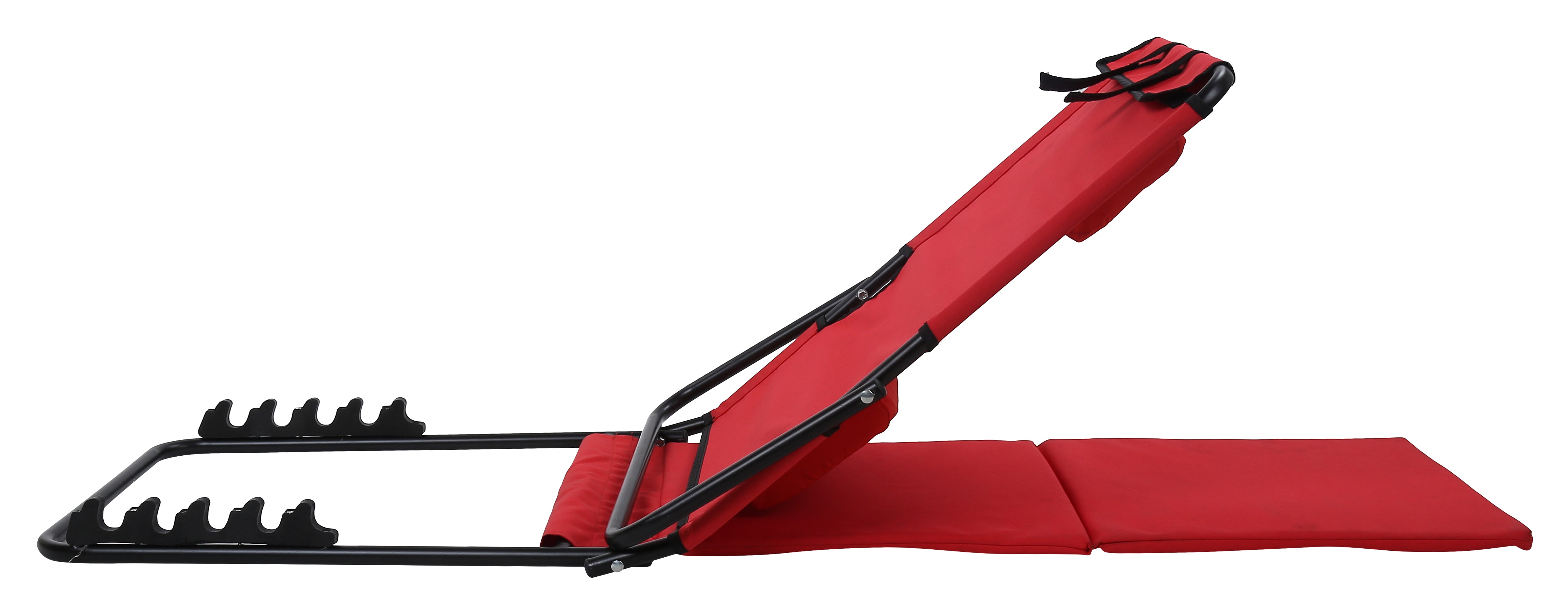 Greenlands Adjustable Foldable Recliner Camping Bed | Portable Outdoor Sleeping Cot for Camping, Trekking & Outing