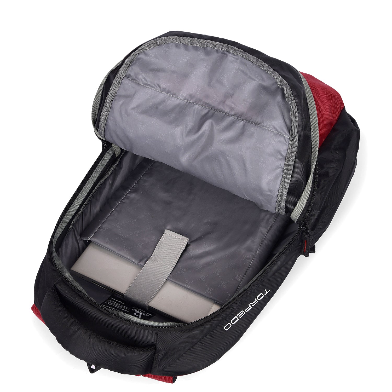 Greenlands Torpedo office Backpack– 35 Ltr Capacity | 17 Inch Laptop |Water-Resistant Bag | Padded & Adjustable Strap | Men & Women For Business Professionals & College Students - Red