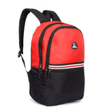 Greenlands 29L Stria Lightweight Backpack (Red) | S-Curved Shoulder Straps & Spacious Compartment | Ideal for Men & Women | Perfect for Travel, School & Office