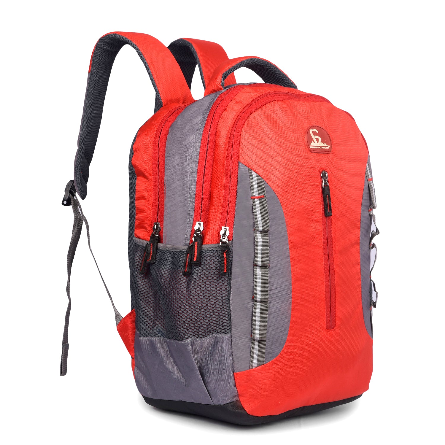 Greenlands 33L Martian Laptop Backpack | Fits 17" Laptop, External Bottle Holder | Ideal for Men & Women | Perfect for Travel, Office, School & Hiking (Grey)