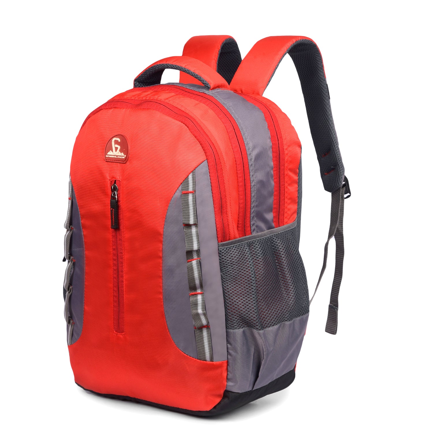 Greenlands 33L Martian Laptop Backpack | Fits 17" Laptop, External Bottle Holder | Ideal for Men & Women | Perfect for Travel, Office, School & Hiking (Grey)