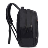 Greenlands 33L Zipster Laptop Backpack | 3 Large Compartments, Fits Up to 17" Laptop | Perfect for Office, School, Travel & Hiking | Unisex (Black)