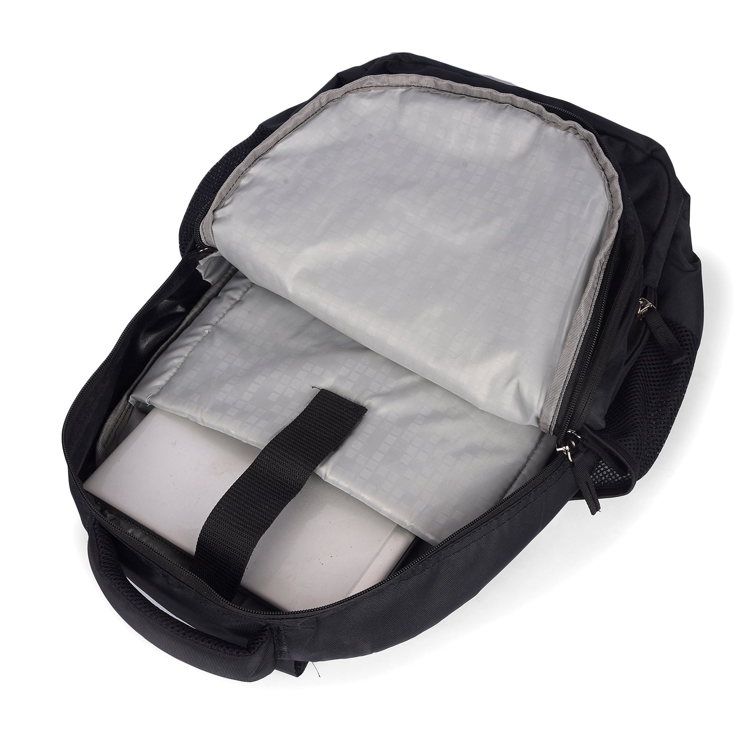 Greenlands 33L Zipster Laptop Backpack | 3 Large Compartments, Fits Up to 17" Laptop | Perfect for Office, School, Travel & Hiking | Unisex (Black)