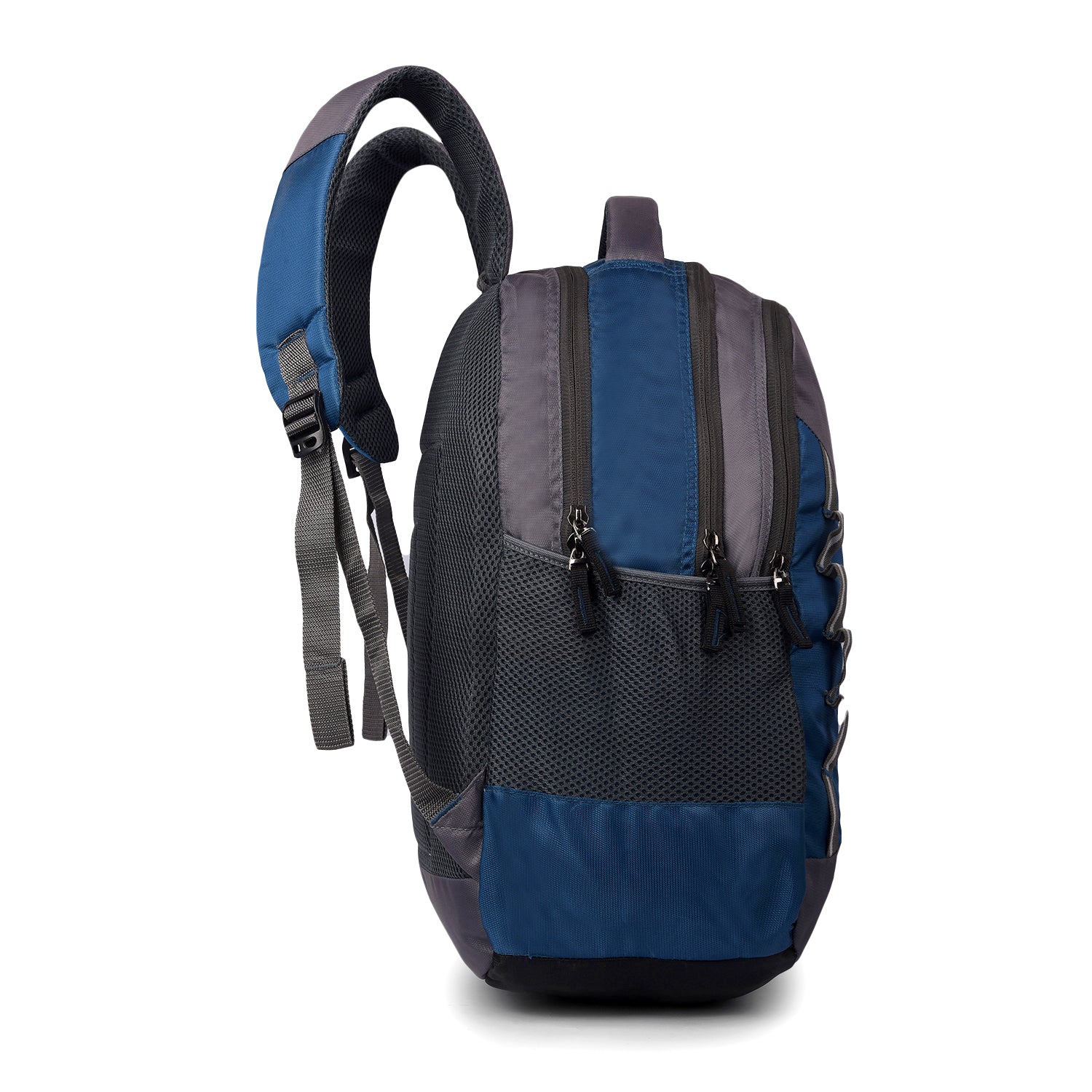 Greenlands 33L Martian Laptop Backpack | Fits 17" Laptop, External Bottle Holder | Ideal for Men & Women | Perfect for Travel, Office, School & Hiking (Blue)