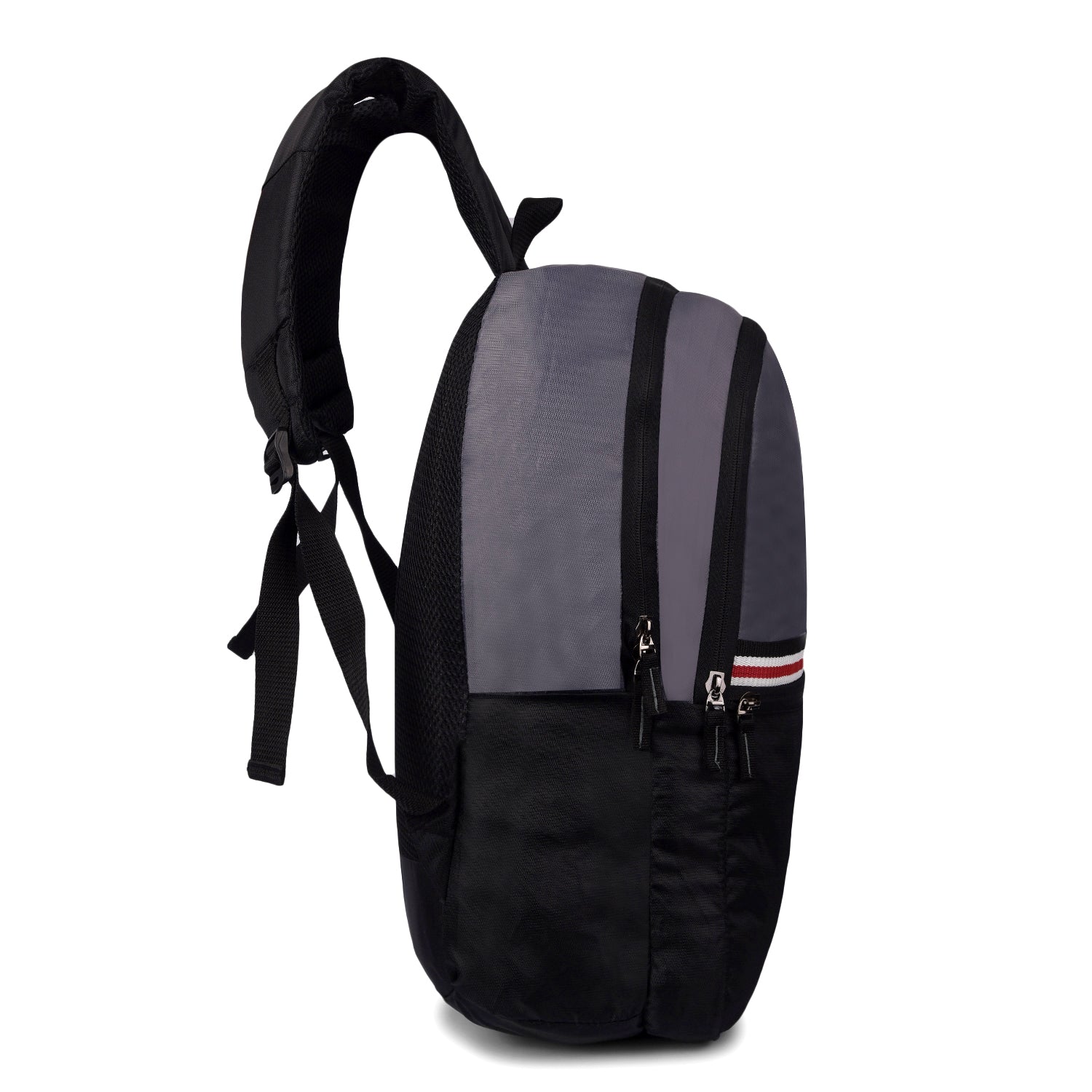 Greenlands 29L Stria Lightweight Backpack (Grey) | S-Curved Shoulder Straps & Spacious Compartment | Ideal for Men & Women | Perfect for Travel, School & Office