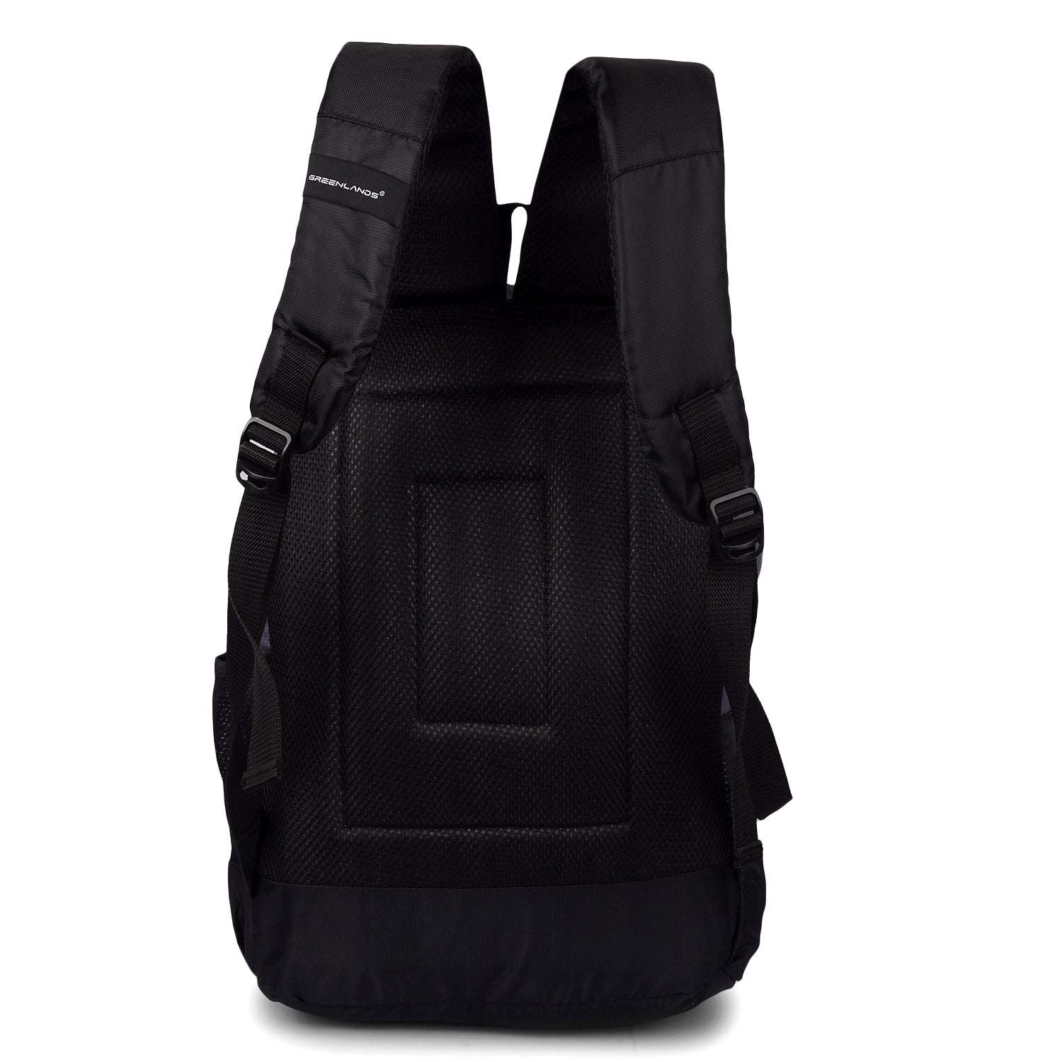 Greenlands 29L Stria Lightweight Backpack (Grey) | S-Curved Shoulder Straps & Spacious Compartment | Ideal for Men & Women | Perfect for Travel, School & Office