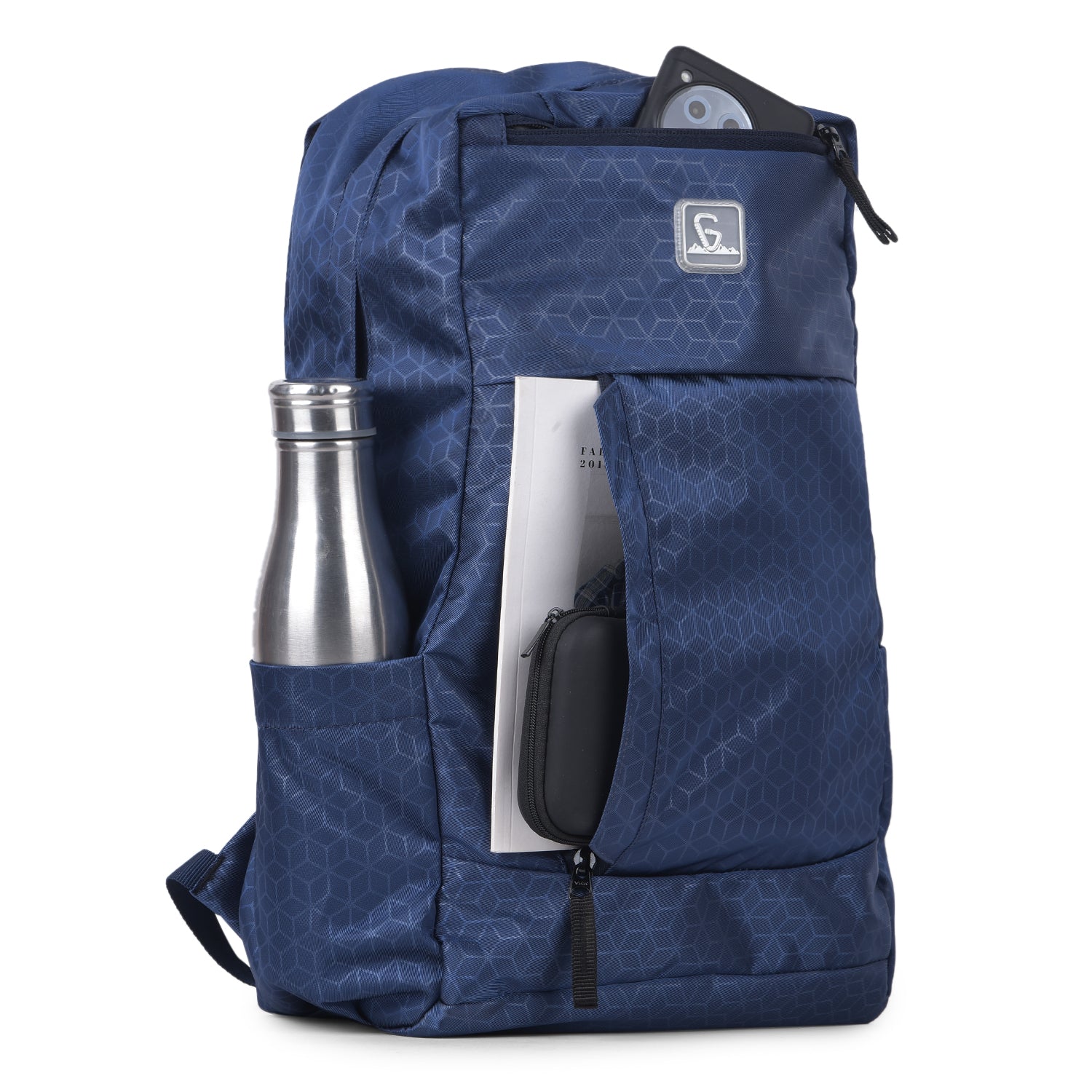 Greenlands CRIA 20L CAMPUS Backpack | Lightweight Unisex Day Pack for Travel, Hiking and Daily Use | 1 Main Compartment, 2 Easy-Access Pockets, Padded Straps and Cushioned Back