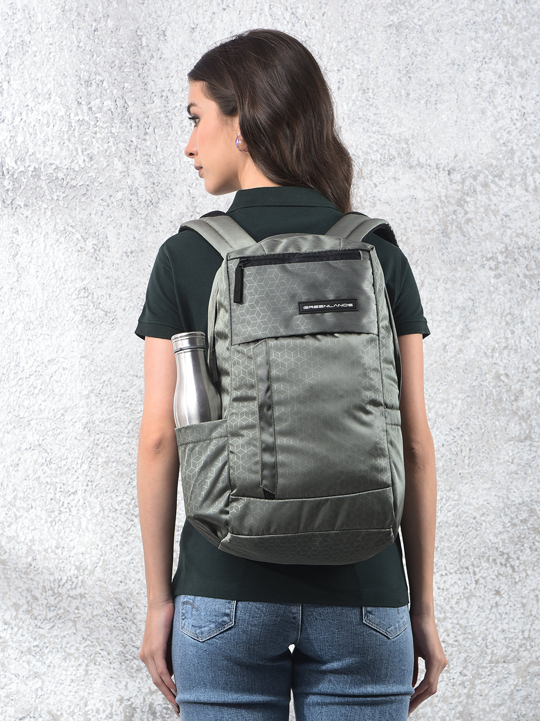 Greenlands CRIA 20L CAMPUS Backpack | Lightweight Unisex Day Pack for Travel, Hiking and Daily Use | 1 Main Compartment, 2 Easy-Access Pockets, Padded Straps and Cushioned Back