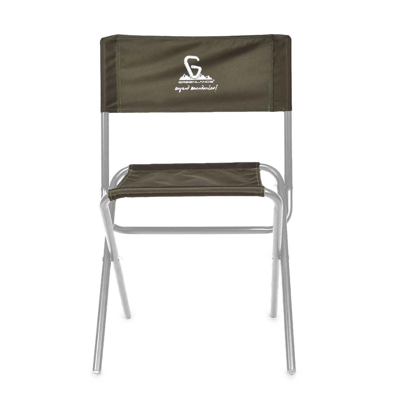 Greenlands Camping Chair Aluminium Olive