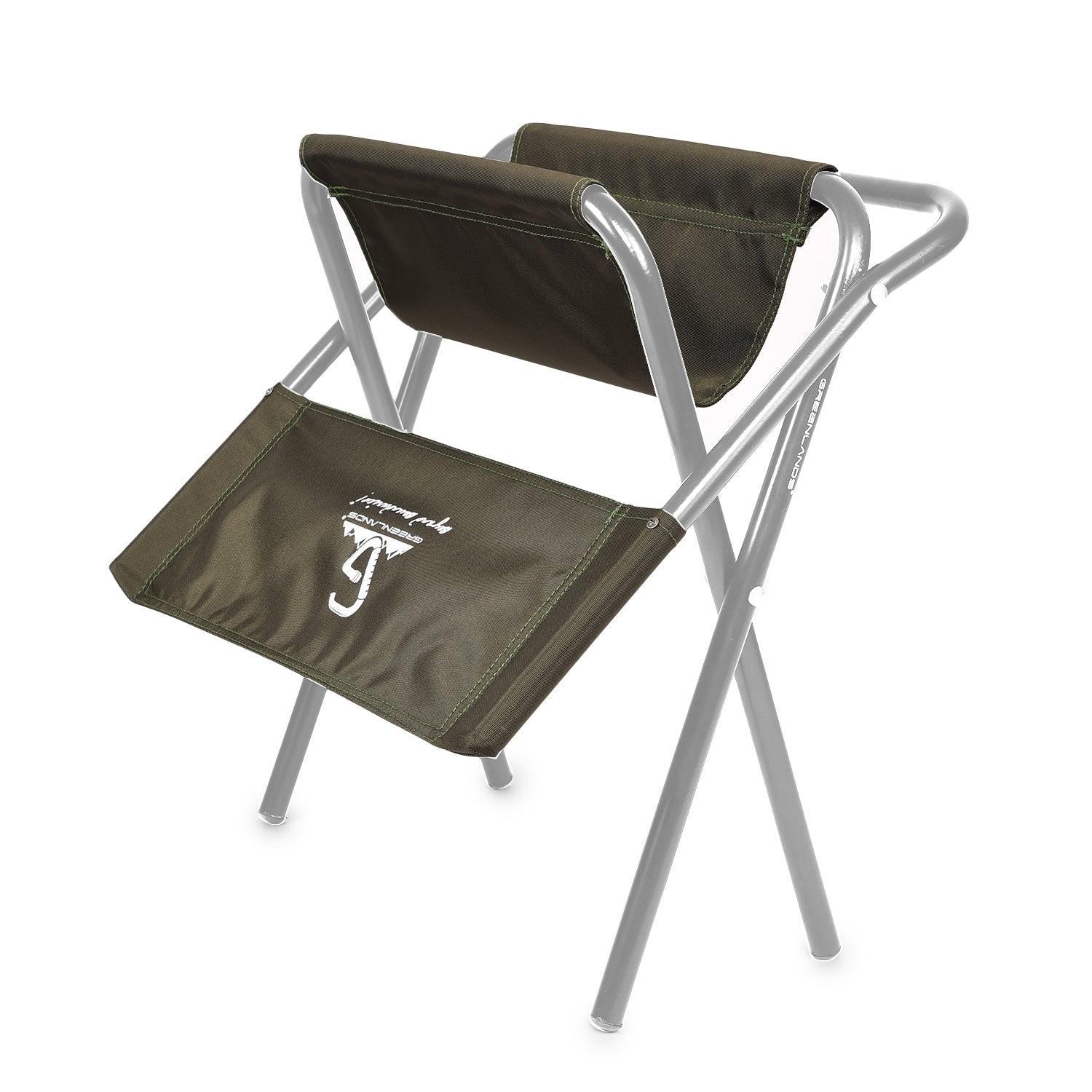 Greenlands Camping Chair Aluminium Olive