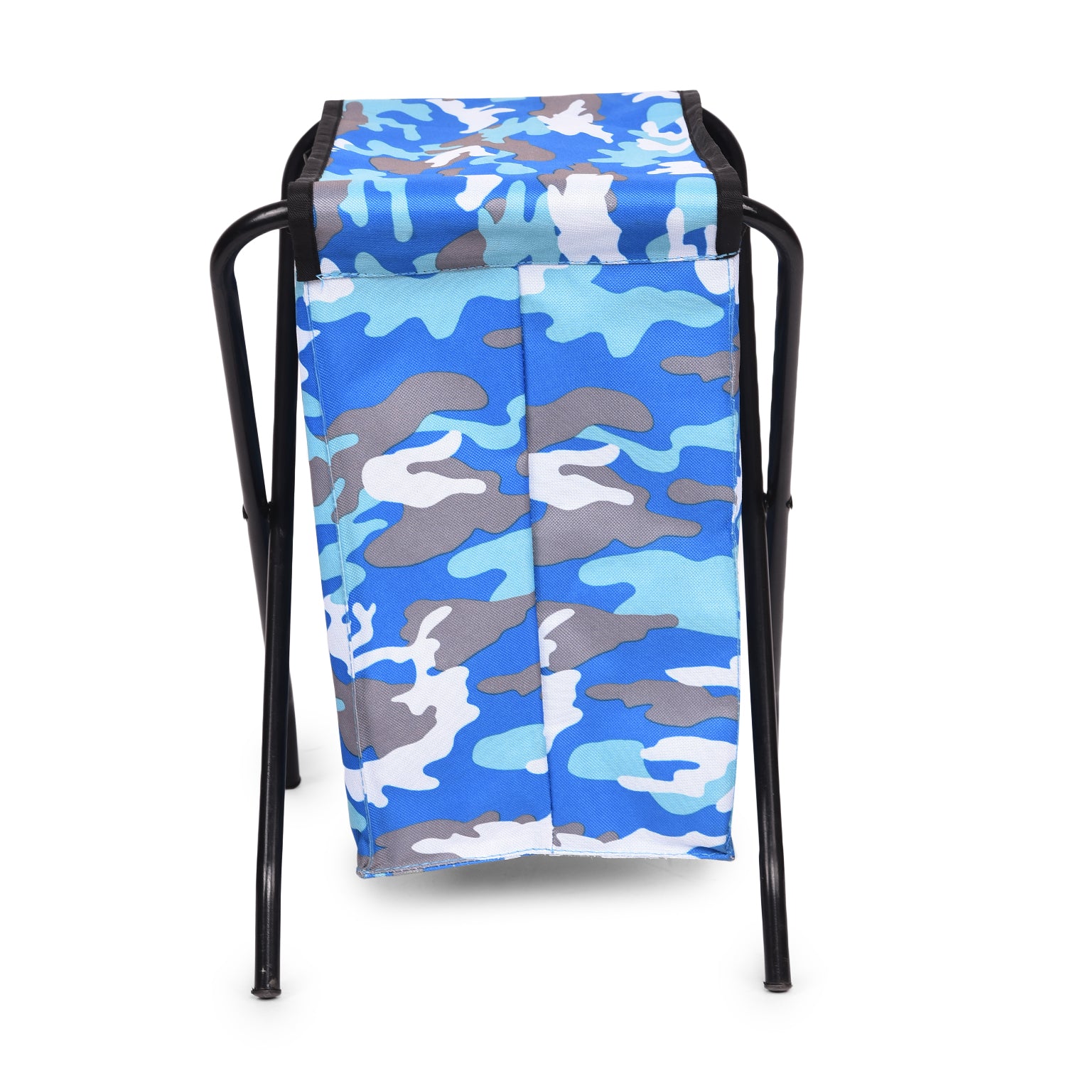 Greenlands 15L Mild Steel Camping Storage Bin – Durable Camo Color Container for Outdoor Gear & Travel Essentials