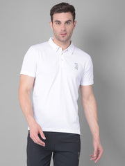 Kookaburra White Polo Elevate Your Style with Sporty T-shirt