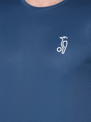 Kookaburra Dark Blue Round Neck T-Shirt for Timeless Appeal