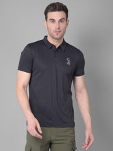 Kookaburra Black Polo T-shirt for Effortless Elegance