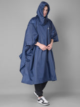 GREENLANDS GLOBO Grey Unisex Outdoor Lightweight Rain Poncho for Fashionable Waterproof Weather Protection