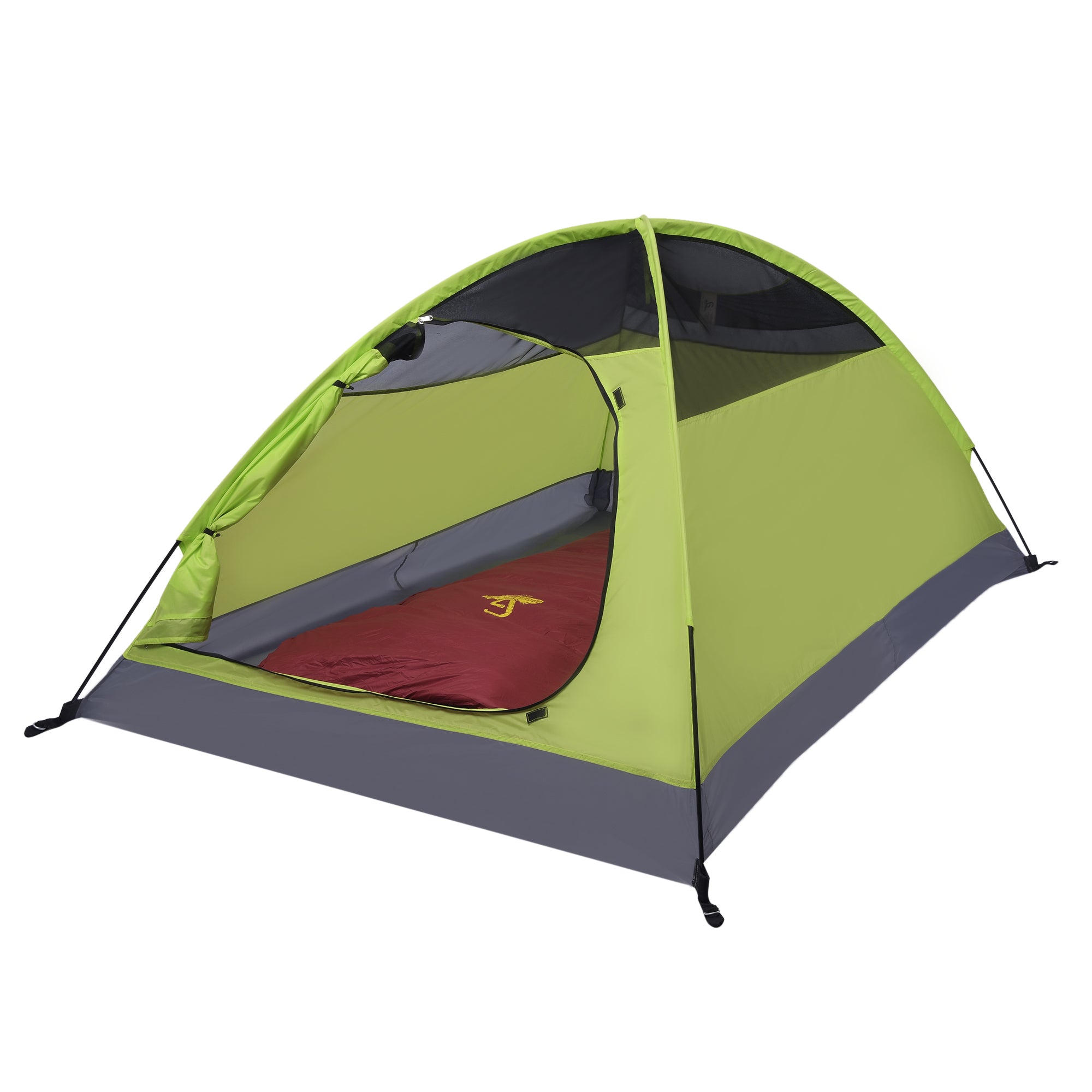 Greenlands UNO 2-Person Camping Tent | Waterproof Easy Setup Outdoor Tent for Trekking, Hiking & Adventure