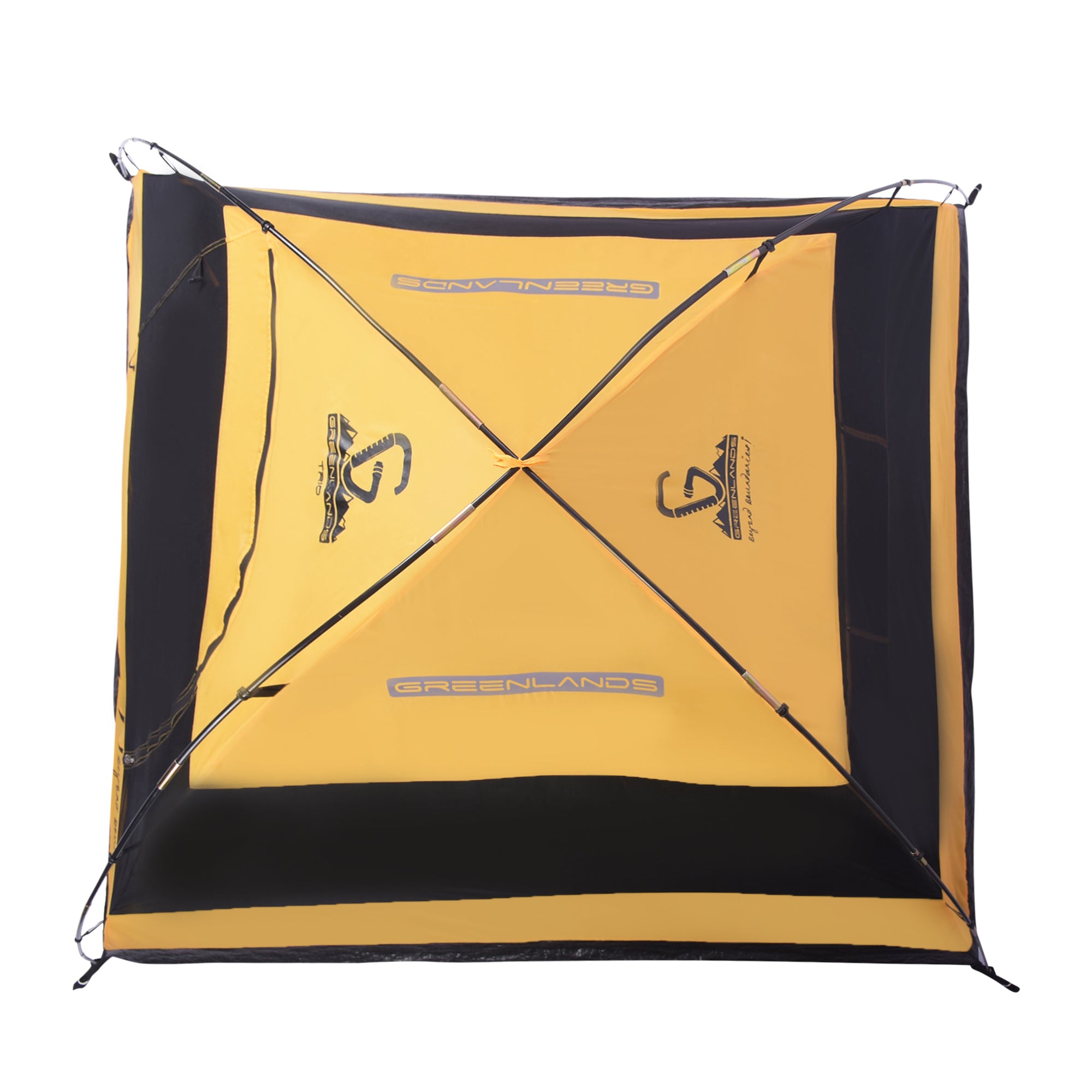 Greenlands TRIO 3-Person Camping Tent | Spacious Waterproof Tent for Outdoor Adventures & Group Camping