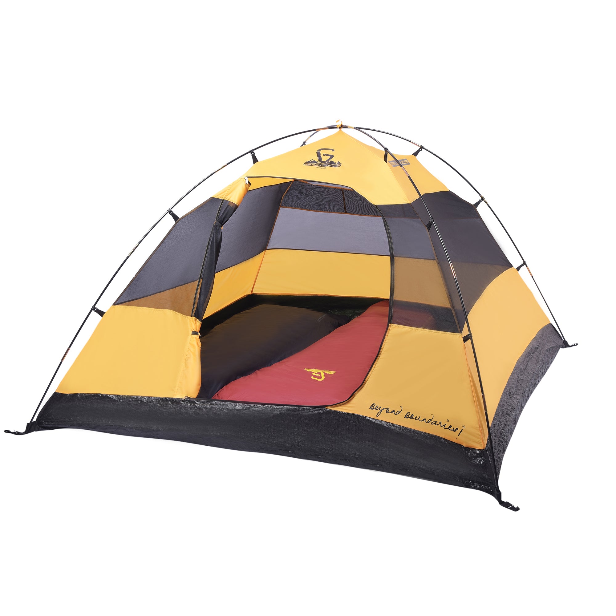 Greenlands TRIO 3-Person Camping Tent | Spacious Waterproof Tent for Outdoor Adventures & Group Camping