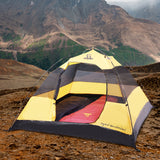 Greenlands TRIO 3-Person Camping Tent | Spacious Waterproof Tent for Outdoor Adventures & Group Camping