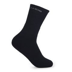 Greenlands QUADRA Crew Socks Black (Pack of 3)