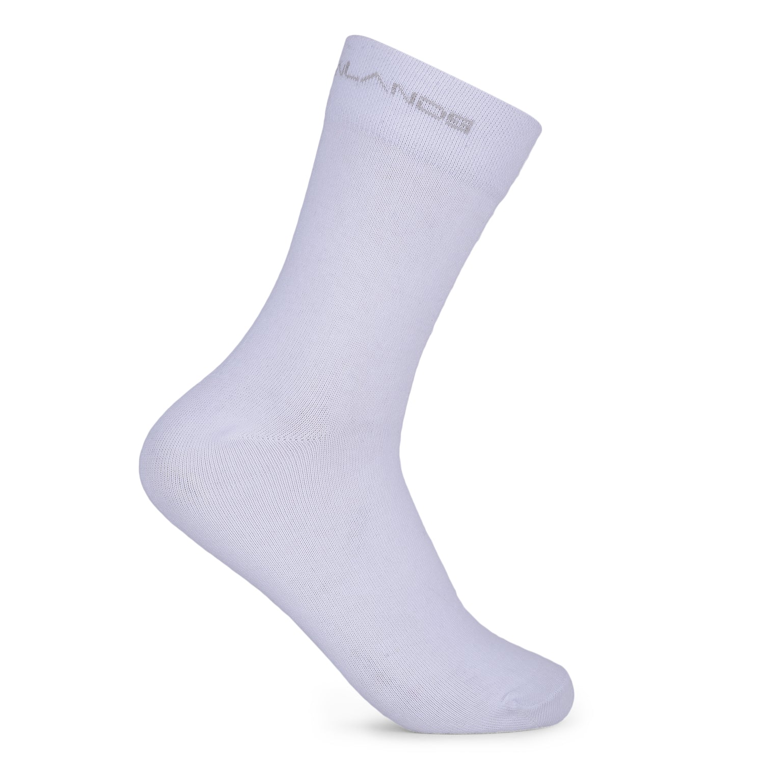 Greenlands TRISH Crew Socks | Cushioned, Breathable Cotton Socks for Men – Pack of 3 (White/Grey/Black)