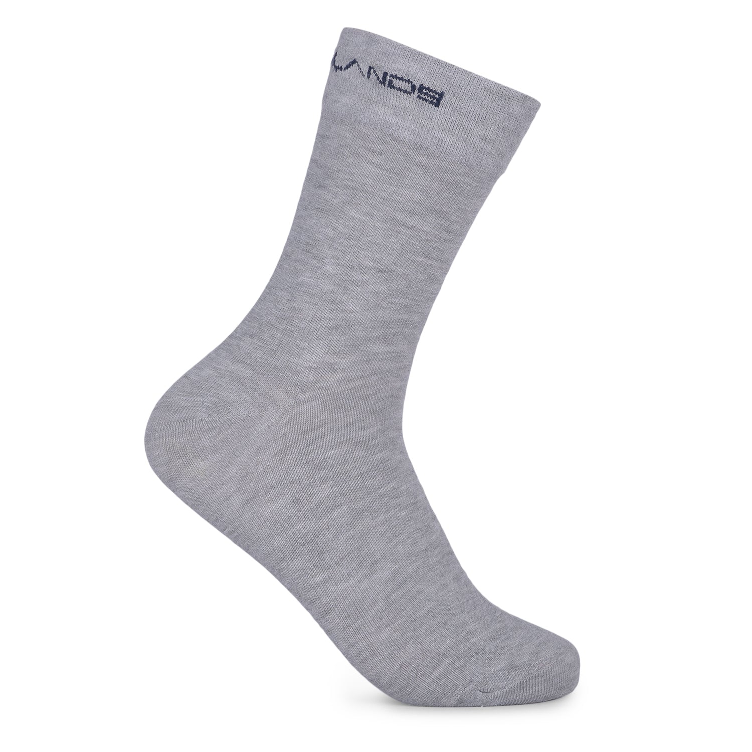 Greenlands TRISH Crew Socks | Cushioned, Breathable Cotton Socks for Men – Pack of 3 (White/Grey/Black)