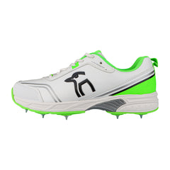 Kookaburra Cricket Shoes Pro 3.1 Grn/Wht Spike
